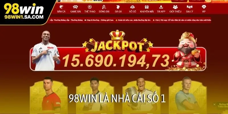 98WIN là nhà cái số 1
