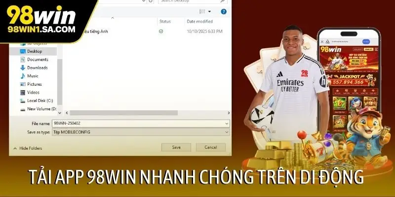 Tải app 98WIN nhanh chóng trên di động